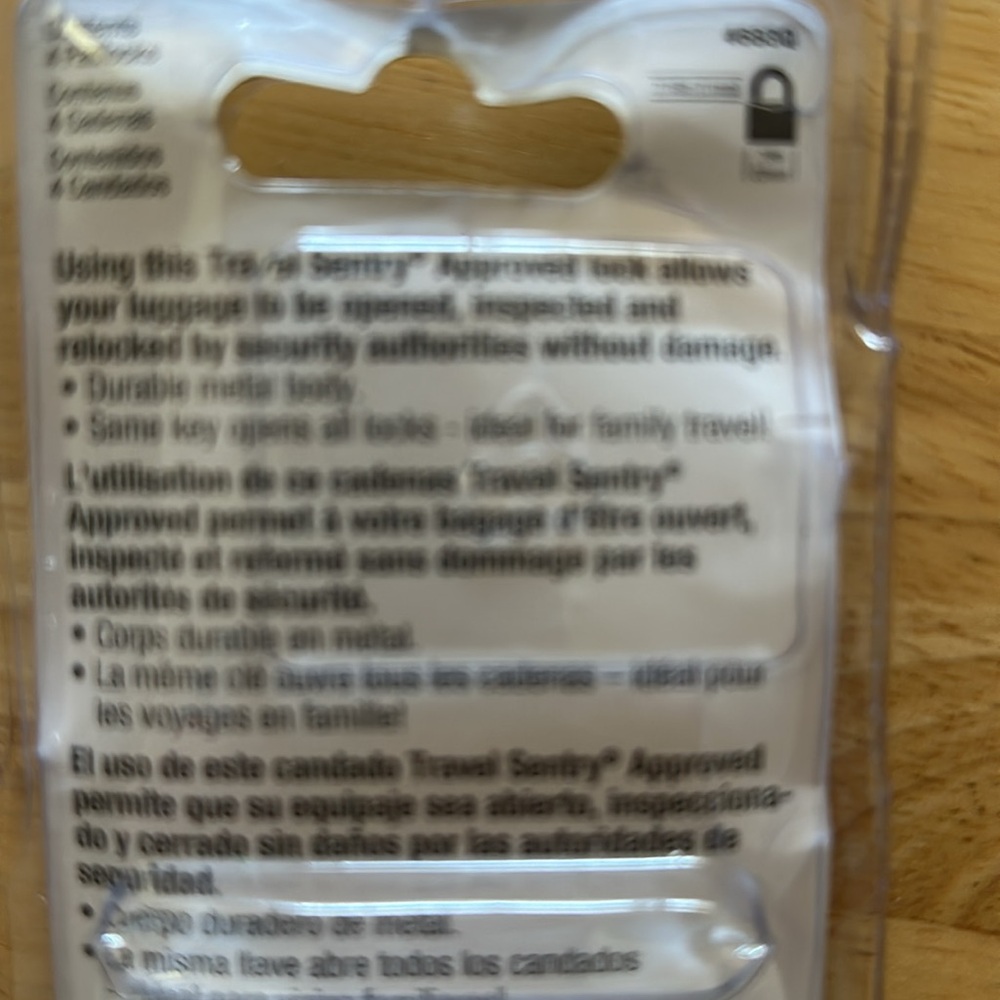 Master Lock 4 pack - Picture 4 of 7